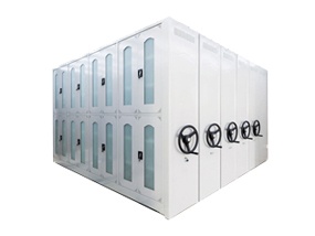 仿古式镜框式手动密集架