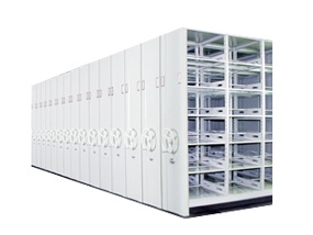 双柱式档案密集架