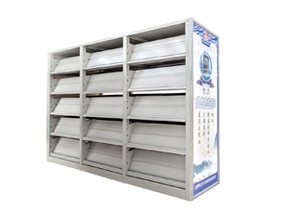 灯箱式双面期刊架