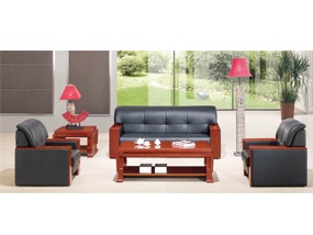 ZD-7333三人位牛皮沙发