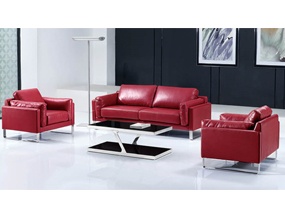 ZD-10200三人位牛皮沙发